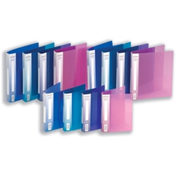 Snopake Electra Purple A5 Ring Binders [Pack 10]